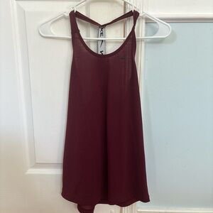 Nike Burgundy Sports Tank